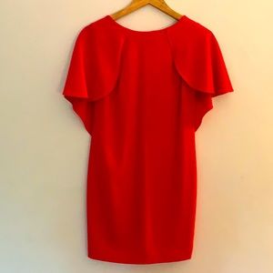 Calvin Klein cape dress